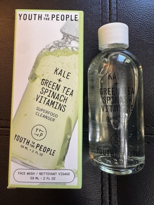 Youth To The People Superfood Facial Cleanser Wash Kale + Green Tea 2oz NIB  