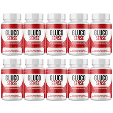 Glucosense Advanced Glycogen Pills, Gluco Sense Formula - 10 Bottles Official