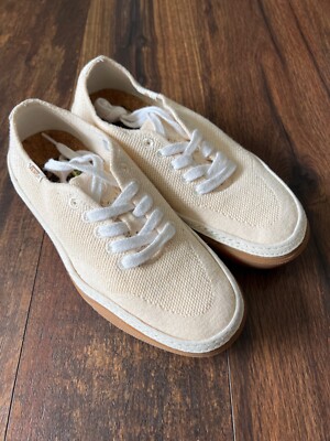 NEW Vans Circle Vee Sneakers Shoes in Natural Men / Women SELECT SIZES