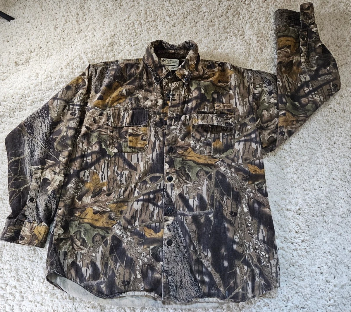 Camo columbia shirt sale