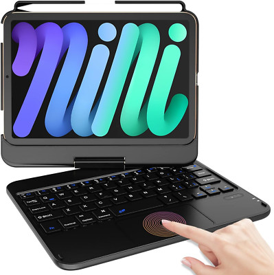 Ipad Mini 6 Case with Keyboard, Keyboard Ipad Mini 6Th Generation 2021 8.3-Inch 