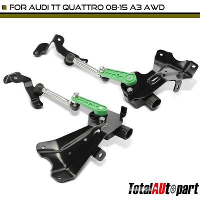 2x Headlight Level Sensor for Audi A3 Quattro 09-13 TT Quattro 08-15  Rear Side