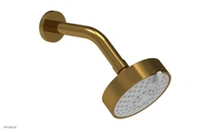Phylrich K837/002 Shower Head Contemporary 4-1/2 inch FRENCH BRASS