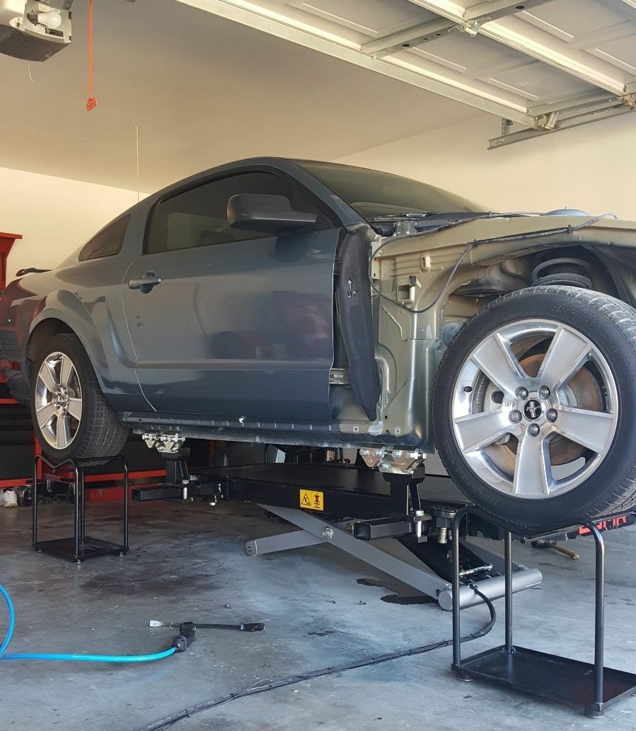 QB 2000 mobile Quick pull Jig / Car Jig / Pulling system/ Collision