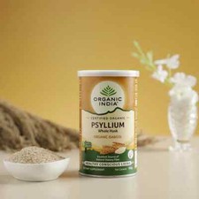 100 Ayurvedic Organic India Psyllium Whole Husk Isabgol Powder 100g