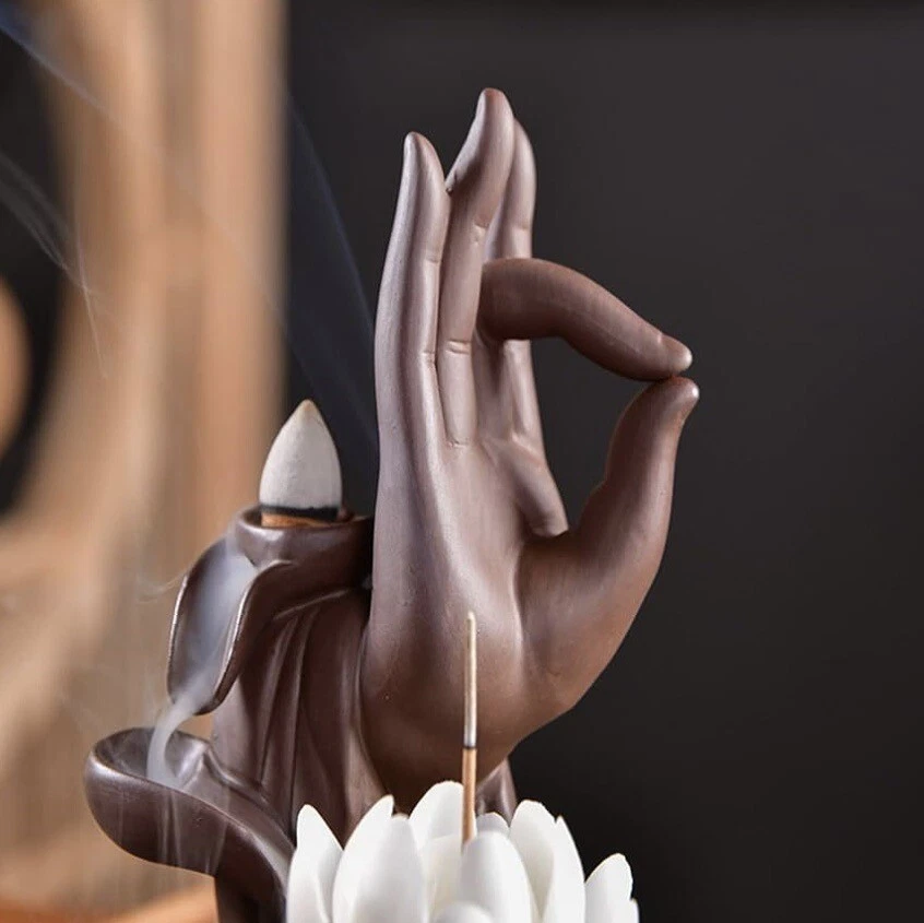 Bruciatore di incenso di riflusso con Cono di incenso 10pcs - Immagine 2 di 4