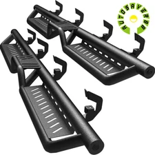 Running Boards For 07-18 Silverado Sierra 1500 Crew Cab Two-Stair Side Steps