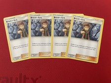 Brock’s Grit - 53/68 - Hidden Fates - Trainer - Playset (x4)