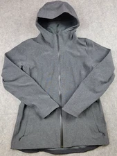The North Face Apex Flex Jacket Womens Large Gray Full Zip All Weather Proof