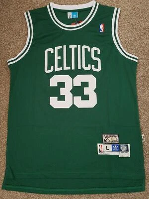 #33 Larry Bird NBA grünes Trikot Boston Celtics RETRO authentisch Vintage Swingman