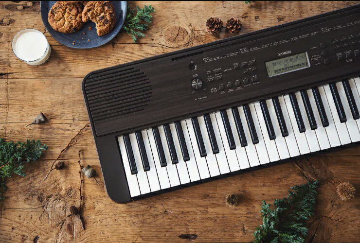 その他 YAMAHA PSR-E360DW Yamaha PSR-E360DW Portable Keyboard 61 Keyboard Dark Walnut