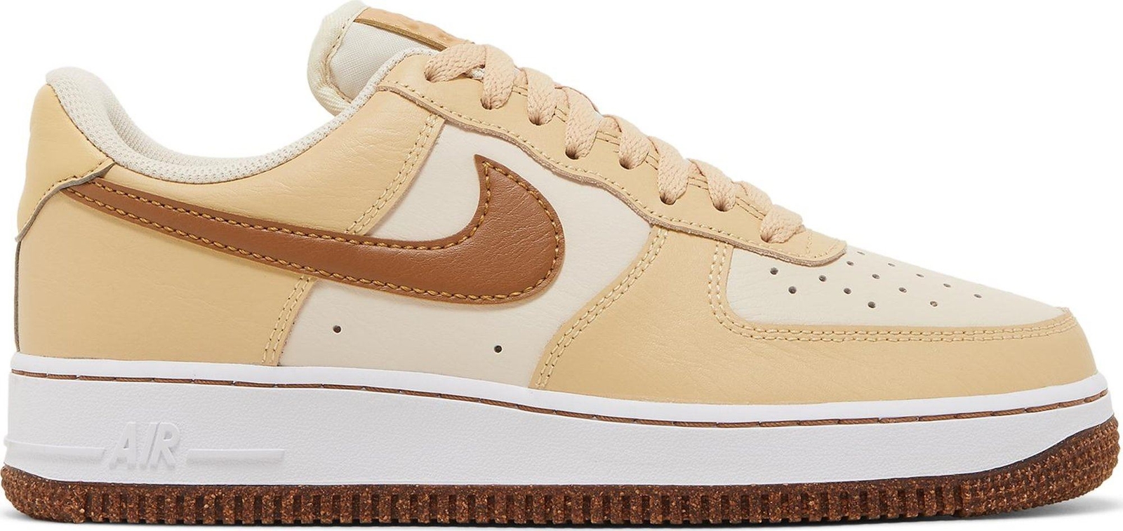 [DQ7660-200] Мужские кроссовки Nike Air Force 1 Low 07 LV8 Жемчужно-белого цвета с кунжутом
