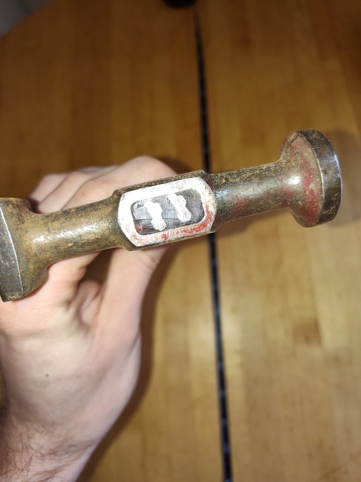 Vintage Blue Point By Snap On Auto Body Hammer Smooth Face Hammer eBay