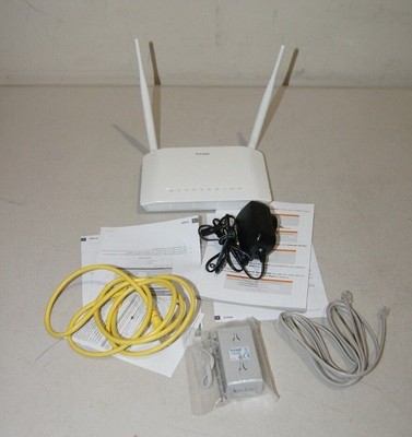 D Link Wireless N300 Adsl2 Modem Router Dsl 2750u Ebay