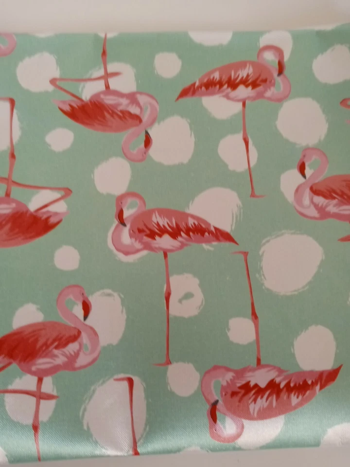 Cosmetic Bags, Lot of 3, Tropical Prints with Wrist Straps - Image 3 of 4