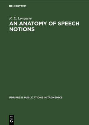 An Anatomy Of Speech Notions
