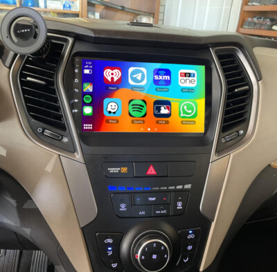 2+32GB Carplay Car Stereo Radio GPS BT For Hyundai Santa Fe IX45 2013-2018