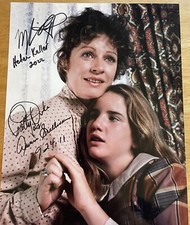 (Annie Sullivan) Patty Duke & Melissa Gilbert (Helen Keller)  Autographed Photo 