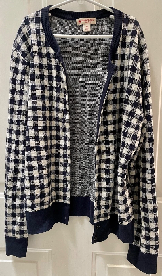 Suéter Brooks Brothers Rojo Vellón Azul Blanco Niñas Talla M Foto 2 de 4