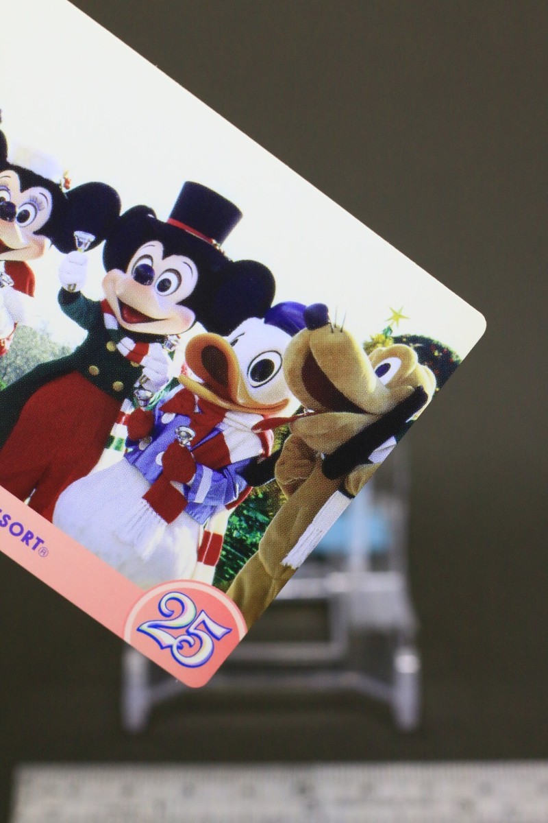 Christmas Fantasy 1990 Tokyo Disney Resort COLLECTION CARDS 25th