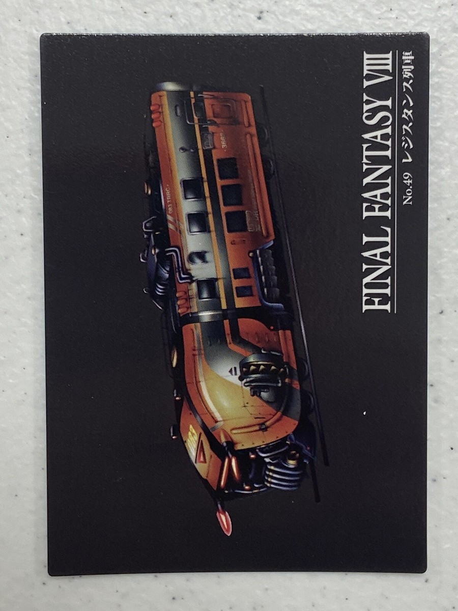 1999 Carddass Final Fantasy VIII Triple Triad Perfect Visuals C-49 Train NM  | eBay