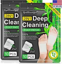 10/20/30Pcs Detox Foot Patches Body Toxins Slimming Deep Cleansing Herbal Pads