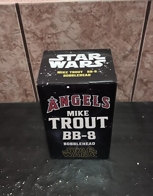 Mike Trout & BB-8 Star Wars SGA Bobblehead LA Angels 04/21/2023 | eBay