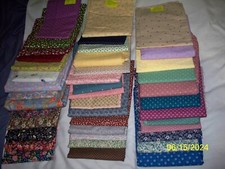COTTON QUILTING FABRIC - ASSORTED FLOWERS DESIGNS - UNBRANDED - U-PICK 1