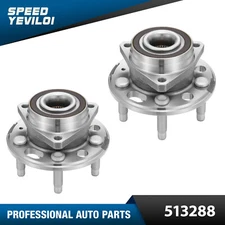Front Rear Wheel Bearing and Hubs for Chevy Malibu Equinox GMC Terrain 2010-2017