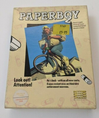 Sinclair ZX Spectrum +3 Disk - Paperboy 2 - Amstrad CPC Disc