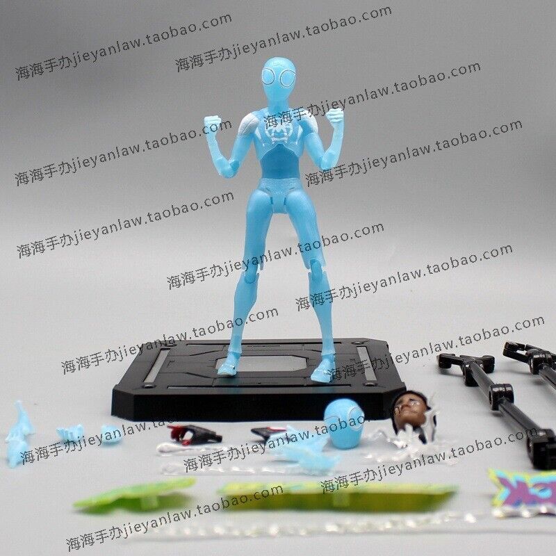 Marvel Spider-Man: Into the Spider-Verse Invisible Morales Action Model Toy 