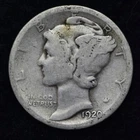 1920-D Mercury Silver Dime GOOD / VG FREE SHIPPING
