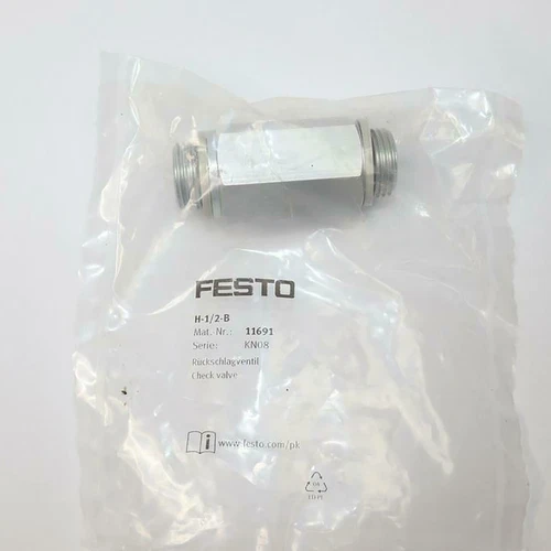 Neu 1 Stck. Festo H-1/2-B 11691 Rückschlagventil H1/2B kostenloser Versand - Bild 2 von 4
