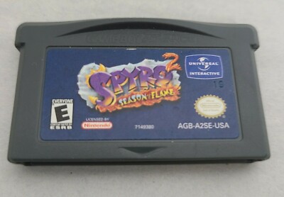Spyro 2: Season of Flame Nintendo Game Boy Advance (GBA) 
