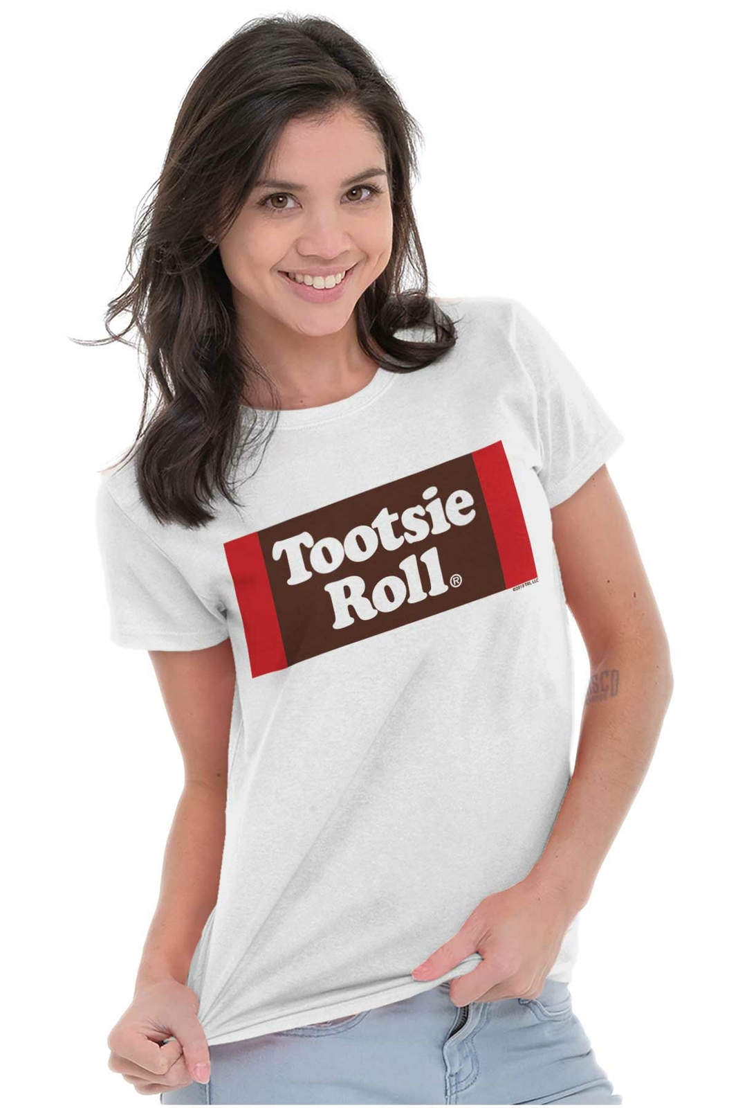 Retro Classic Original Candy Tootsie Roll Graphic T Shirts for Women T