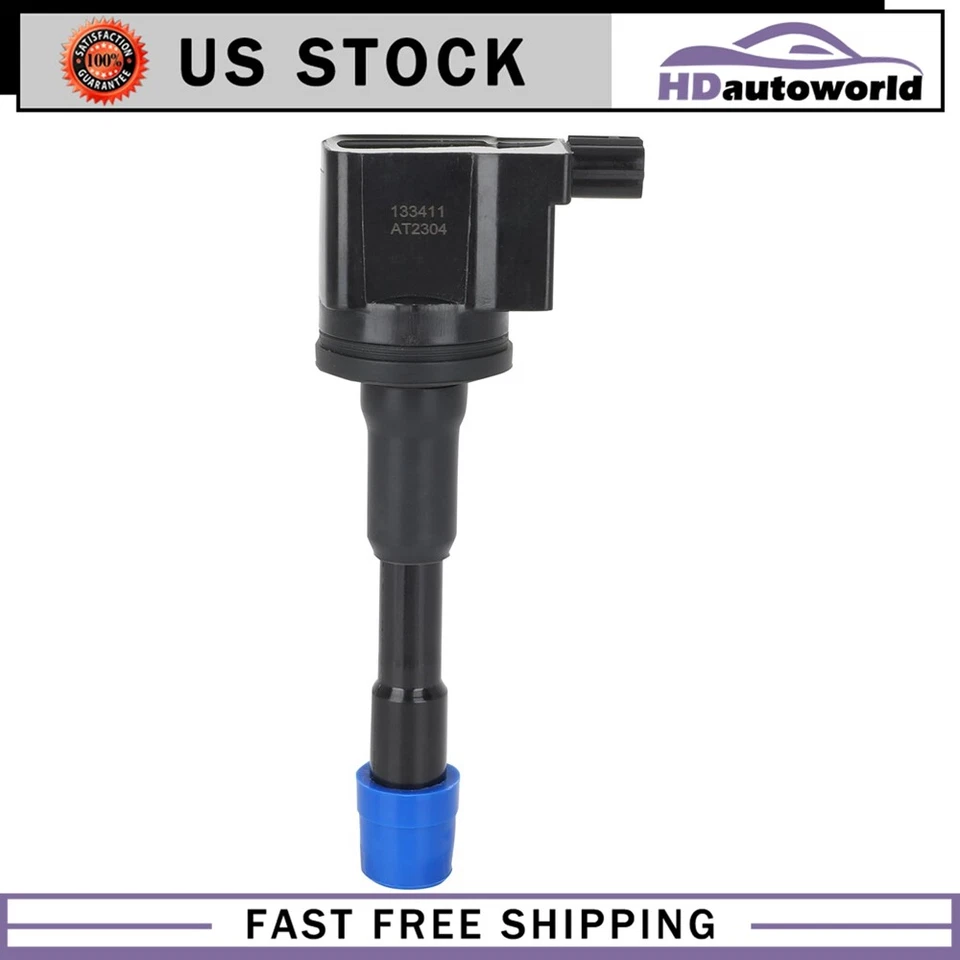 8x Ignition Coil & Iridium Spark Plug For 2010-2014 Honda Insight 1.3L - Image 2 of 4