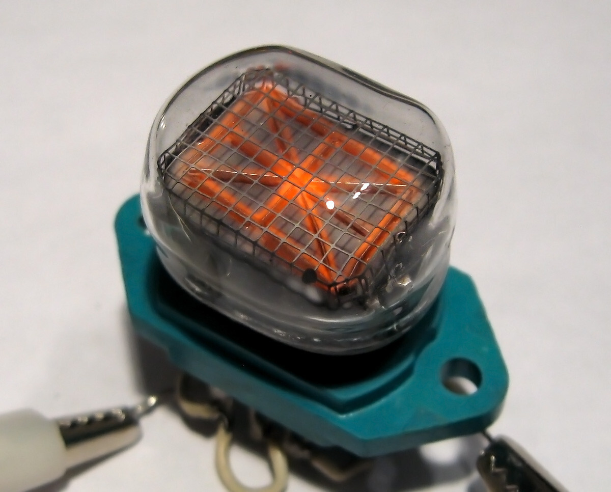 Burroughs B5971 Alphanumeric Nixie Tube Neon Display vintage rare