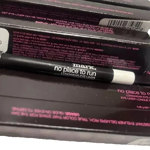✨2 PACK Avon Mark NO PLACE TO RUN Eye Brightener Pencil - WHITE ON Gel Liner!✨ - Image 3 of 3