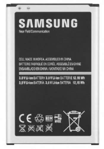 Новый оригинальный аккумулятор OEM Samsung Galaxy Note 3 III N9000 N9005 B800BU B800BZ - Изображение 3 из 4