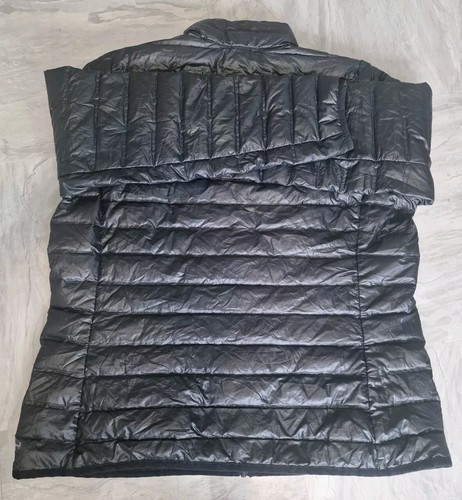 Adidas Down Black Hooded Puffer Parka Jacket Men Size XL BQ7782/Varilite - Picture 8 of 8