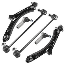 Front Lower Control Arms Sway Bars Tie Rods Kit Fits 2014-2017 Vw Passat 1.8l