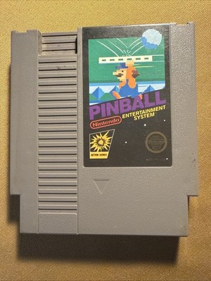 Pinball - Nintendo NES 1985 Game Cartridge