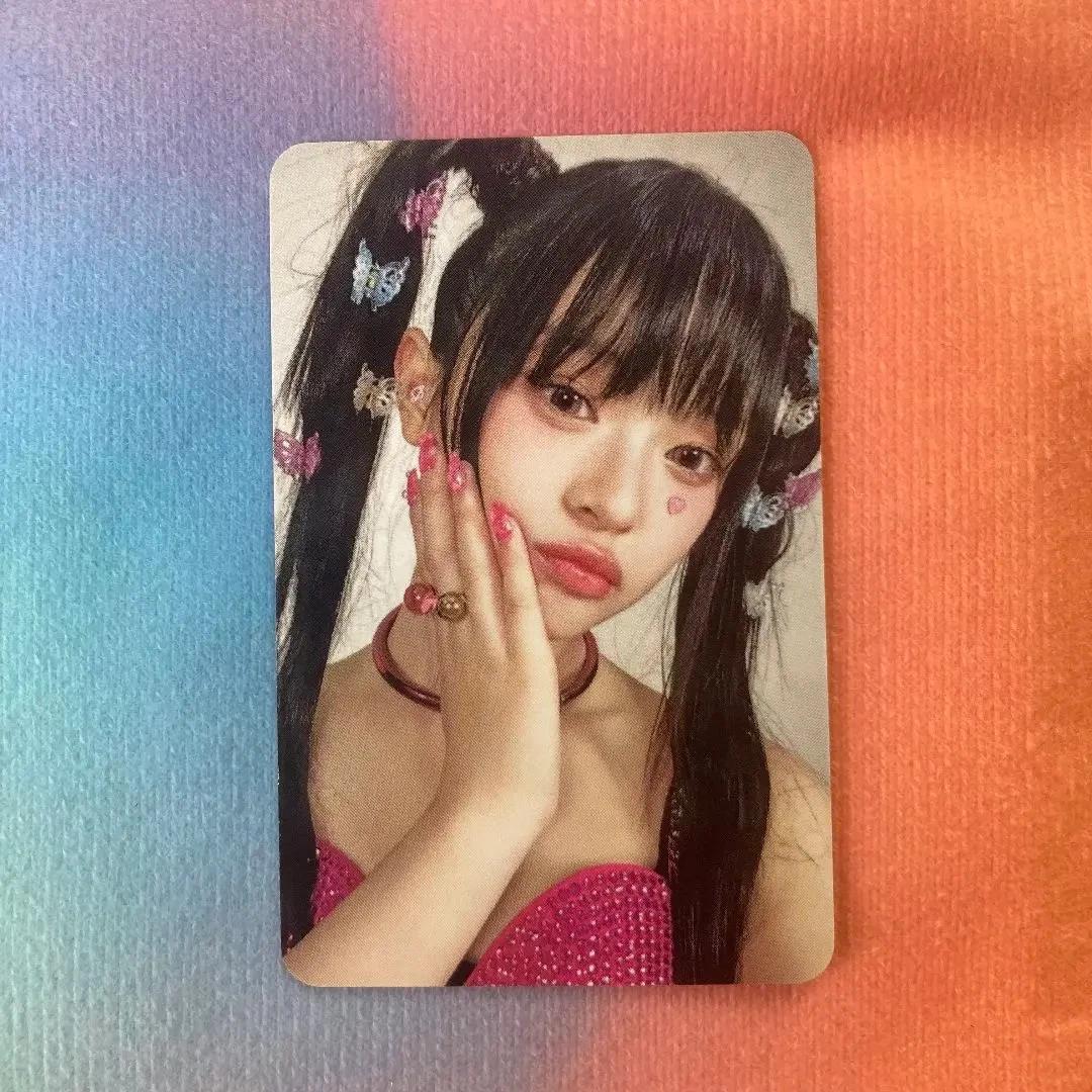 Hanni - Get Up Broadcast photocard photocard