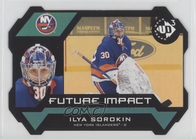 2020 Extended Series UD3 Rookies Gold 25/100 Ilya Sorokin #UD3-34 Rookie RC 1er1