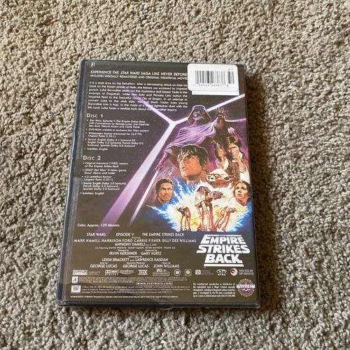Star Wars Empire Strikes Back (DVD,2006,2-Disc)NEW - Theatrical & Remastered - Picture 2 of 3