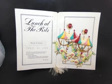 Lunch At The Ritz  MERRY GO ROUND Extremely RARE VINTAGE CAROUSEL HORSES PIERCED