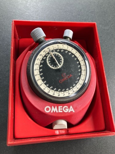 Rare Genuine OMEGA 0372-HA Mechanical Rally Timer Stopwatch Boxed - Picture 2 of 6