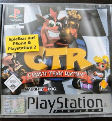 Crash Team Racing (CTR)Platinum Edition (Sony PlayStation 1  PS1) Komplett (CIB)