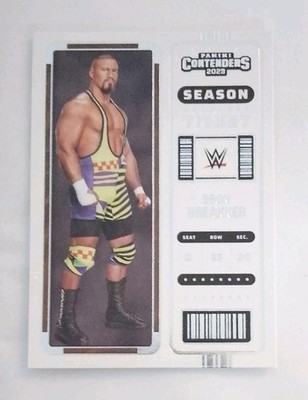 2023 Panini Chronicles Contenders WWE - Season Ticket - Bron Breakker