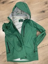 REI Green Hooded Zip Rain Jacket Boys XL Hiking Outdoor FREE US SHIPPING